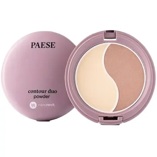 Пудра та бронзер Paese Nanorevit Contour Duo Bronzer + Powder 4.5 г