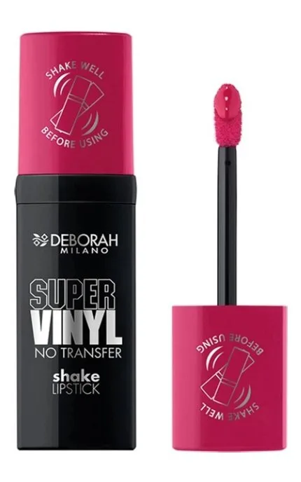 Рідка помада для губ Deborah Super Vinyl Shake 03 Cherry Pink 4 мл