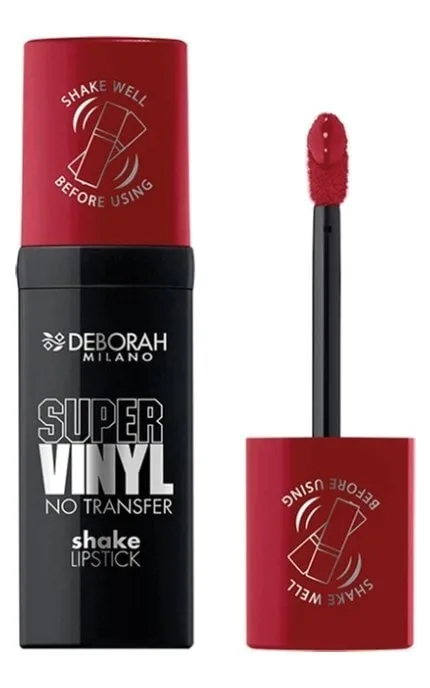 Рідка помада для губ Deborah Super Vinyl Shake 05 Ruby Red 4 мл