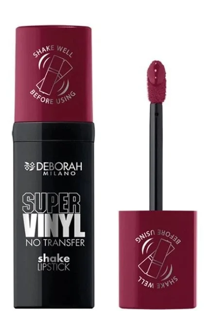Рідка помада для губ Deborah Super Vinyl Shake 06 Winery 4 мл