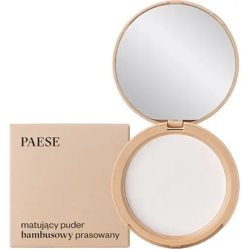 Пудра компактна Paese Bamboo Pressed Powder, матуюча, прозора, 7 г