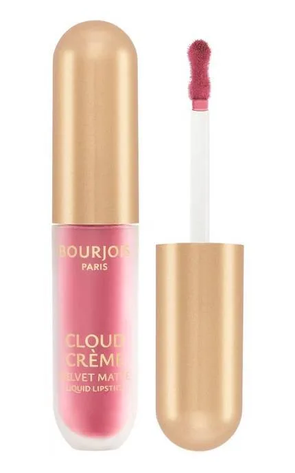 Рідка матова губна помада Bourjois Cloud Creme Velvet Matte 01 Rose Bonbon 3.1 мл
