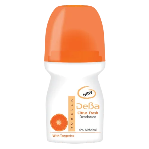 DeBa дезодорант рол жіночій Citrus Fresh, 50мл