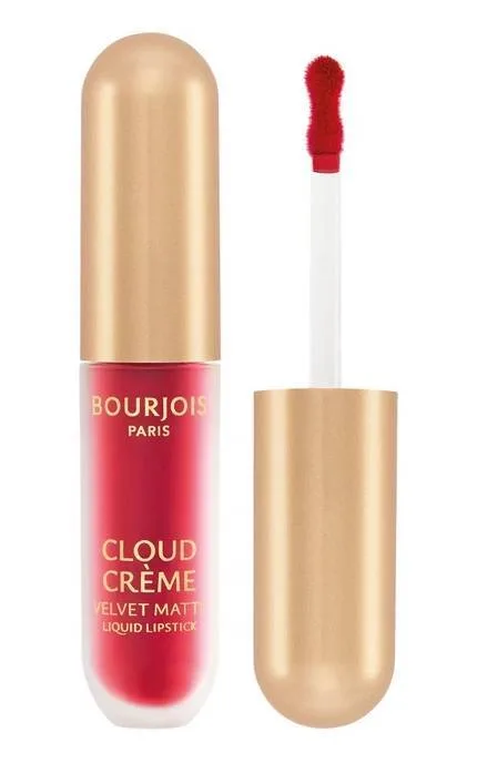 Рідка матова губна помада Bourjois Cloud Creme Velvet Matte 07 Red-y or Not 3.1 мл