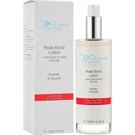 Поживний лосьйон для тіла The Organic Pharmacy Rose Body Lotion, 100 мл