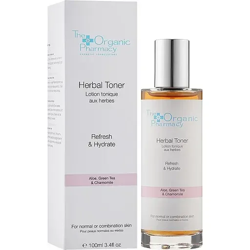 Тонік з рослинниими екстрактами The Organic Pharmacy Herbal Toner, 100 мл