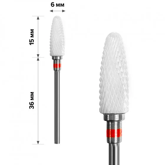 Formula Profi 14059-001 Red - Керамічна фреза Кукурудза червона