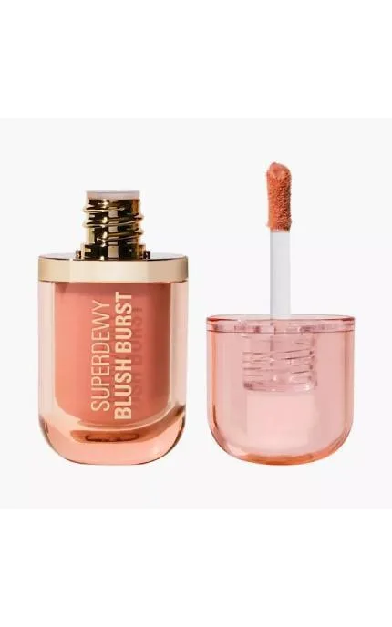 Рідкі рум'яна для обличчя Makeup Revolution Superdewy Strawberry Milkshake Cool Pink 4.2