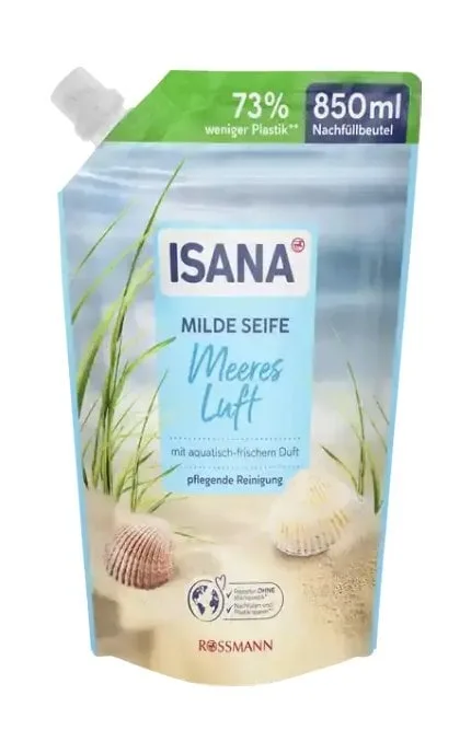 Рідке мило Isana Milde Seife Sea Air 850 мл