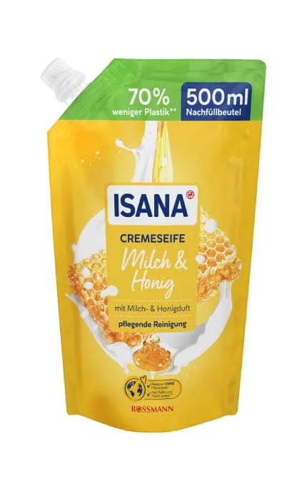 Рідке мило Isana Milk&Honey
