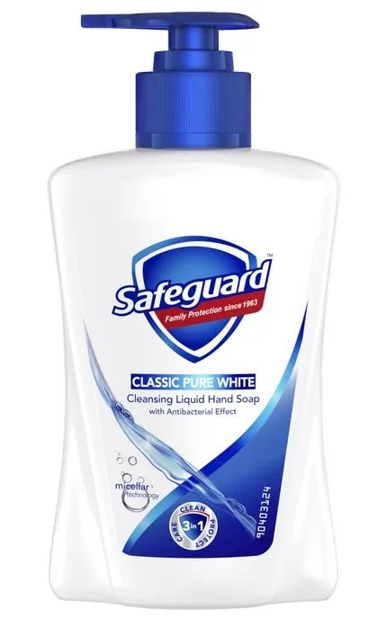 Рідке мило Safeguard Класичне сліпуче біле