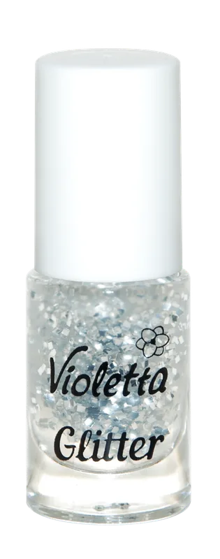Лак для нігтів Violetta Glitter 01, 5.8г