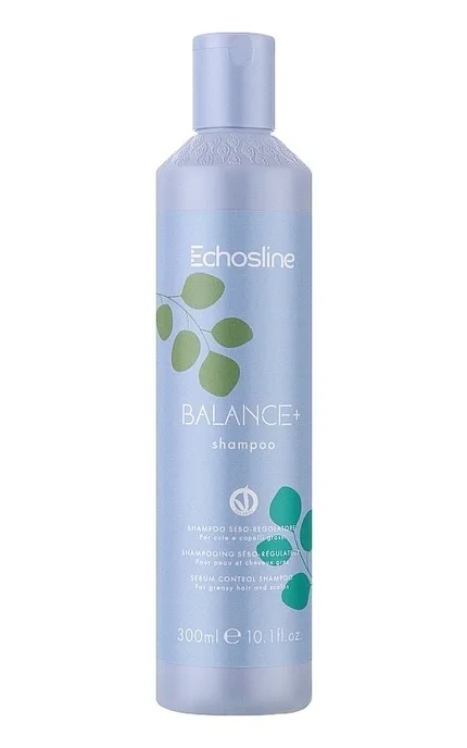 Себорегулюючий шампунь Echosline Balance+ Shampoo для жирного волосся 300 мл