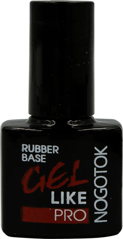 Основа базова каучукова для гель-лаку Ноготок Pro Gel Like Rubber Base, 7 мл