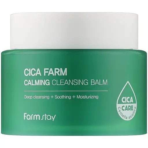Очищувальний бальзам FarmStay Cica Farm Calming Cleansing Balm, 95 мл