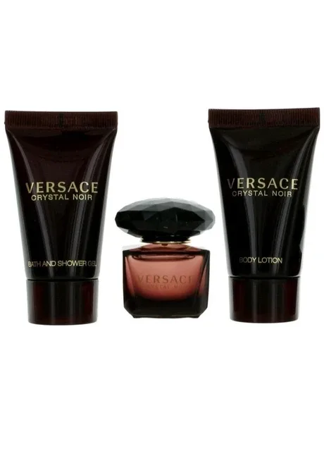 Подарунковий набір для жінок Crystal Noir (25 мл + 5 мл + 25 мл) Versace (367912369)