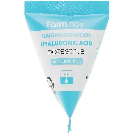 Скраб для обличчя FarmStay Baking Powder Hyaluronic Acid Pore Scrub 25 шт. х 7 г
