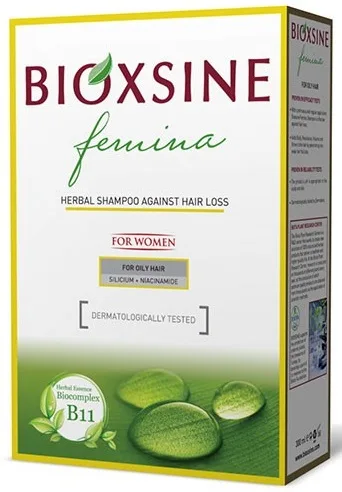 Шампунь Bioxsine Femina проти випадіння для жирного волосся 300 мл