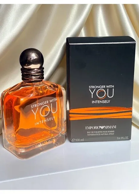 Чоловічий парфум Giorgio Armani Emporio Stronger With You Intensely (Джорджо Армані Стронгер Віз Ю Інтенслі) 100 мл Стійкі No Brand (400501224)