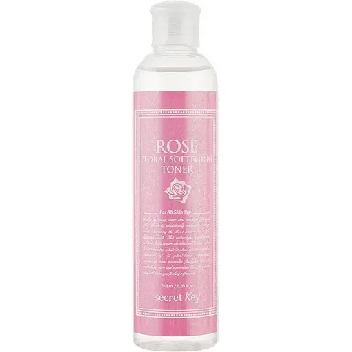 Тонік для обличчя Secret Key Rose Floral Softening, 248 мл