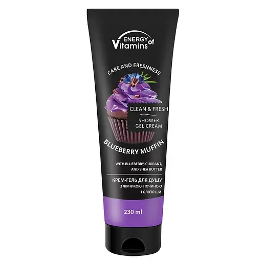 Крем-гель для душу Energy of Vitamins Blueberry Muffin 230 мл