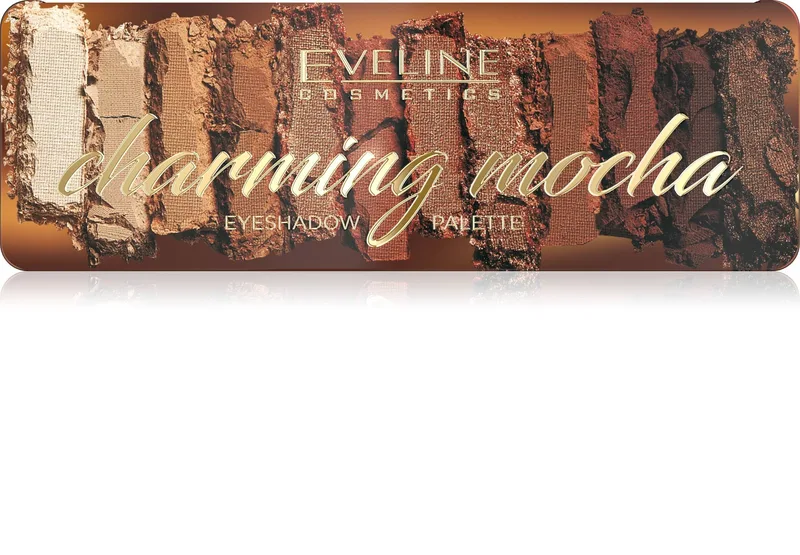 Палітра тіней для повік Eveline Cosmetics Charming Mocha 12 г