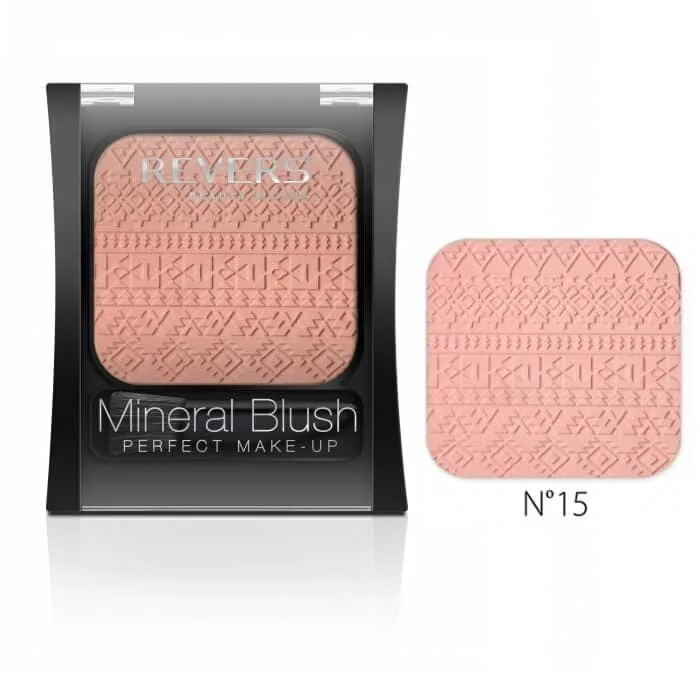 Рум’яна для обличчя REVERS MINERAL BLUSH PERFECT MAKE-UP №15, 7.5 г