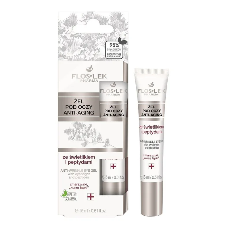FLOSLEK ANTI-AGING ГЕЛЬ ДЛЯ ОЧЕЙ ПРОТИ ЗМОРЩОК