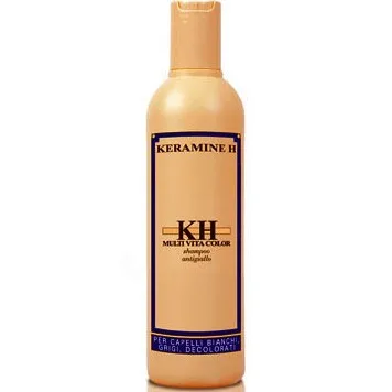 Keramine H Shampoo Antigiallo Multi Vita Color - Шампунь для попередження пожовтіння волосся Мультівітаколор