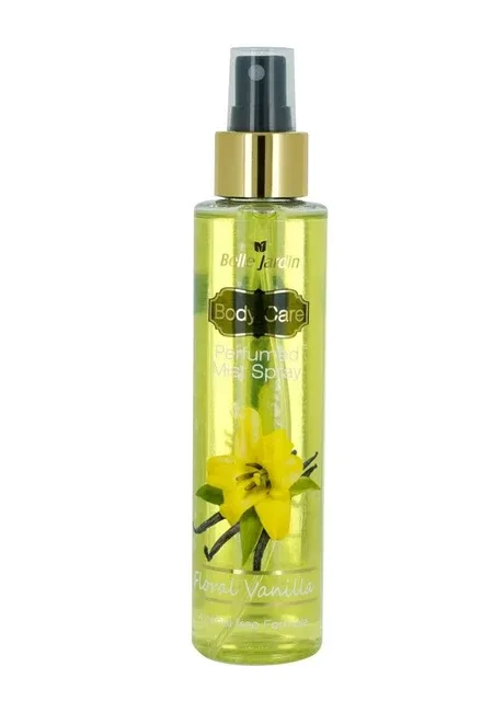 Парфюмированный спрей для тела Body Care Floral Vanilla (ваниль желтый) 180 мл Belle Jardin (115098796)