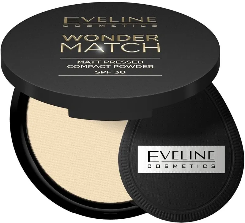 Пудра для обличчя Eveline Cosmetics Wonder Match SPF 30, 01 Light Beige 8 г