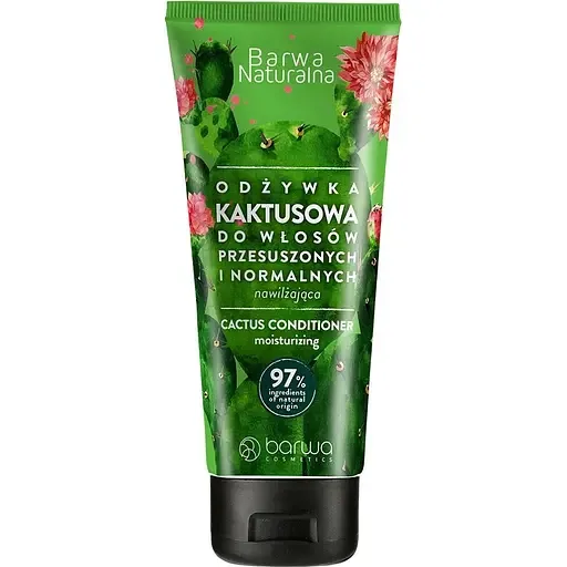 Кондиціонер для волосся Barwa Natural Зволожуючий з екстрактом кактусу, 200 мл