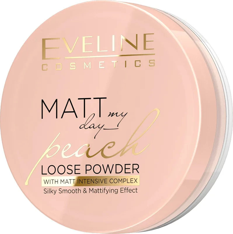 Пудра для обличчя Eveline Cosmetics Matt My Day Loose Powder Peach 6 г