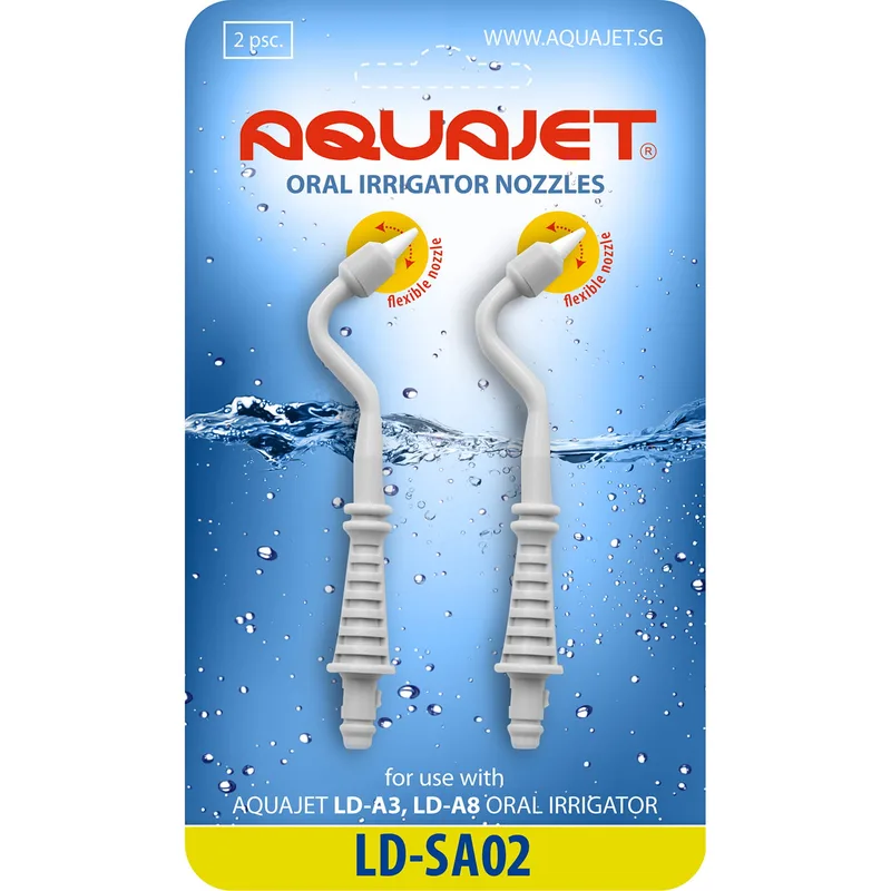 Насадка гнучка до іригатора порожнини рота AQUAJET (Акваджет) модель LD-SA02 2 шт