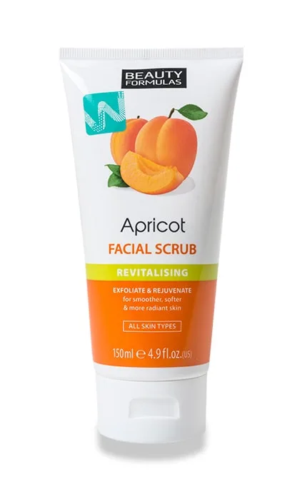 Скраб для обличчя Beauty Formulas Абрикос 150 мл