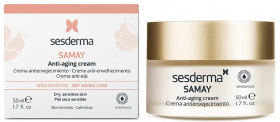 Антивіковий крем для обличчя Sesderma Samay Antiaging Cream 50 мл (8429979446954)