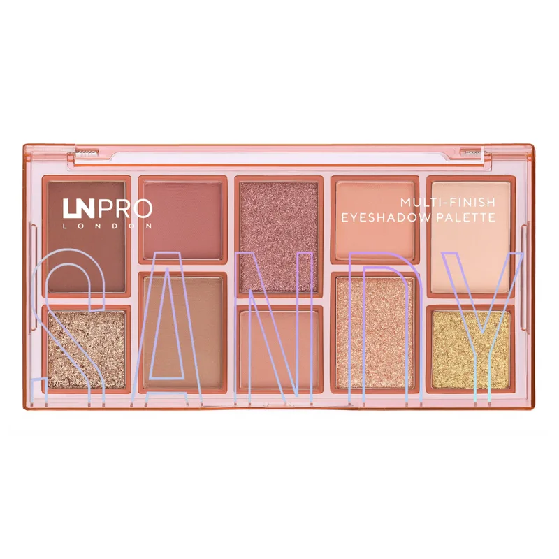 Набір тіней для повік LN PRO Multi-Finish Eyeshadow Palette №