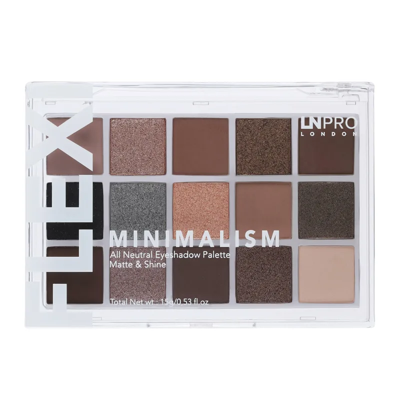 Тіні для повік LN PRO Flexi Minimalism Eyeshadow Palette № 101 15г