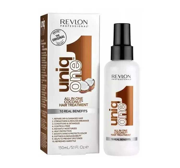 REVLON PROFESSIONAL UNIQ ONE КОНДИЦІОНЕР-СПРЕЙ ДЛЯ ВОЛОССЯ 10в1 COCONUT 150МЛ