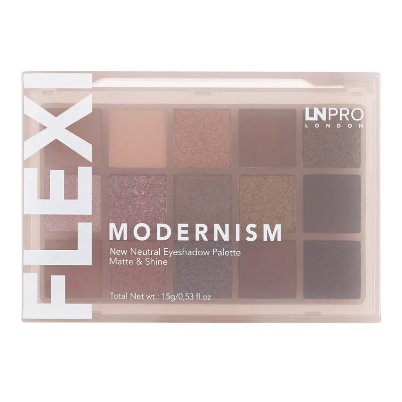 Тіні для повік LN PRO Flexi Modernism Eyeshadow Palette № 102 15г