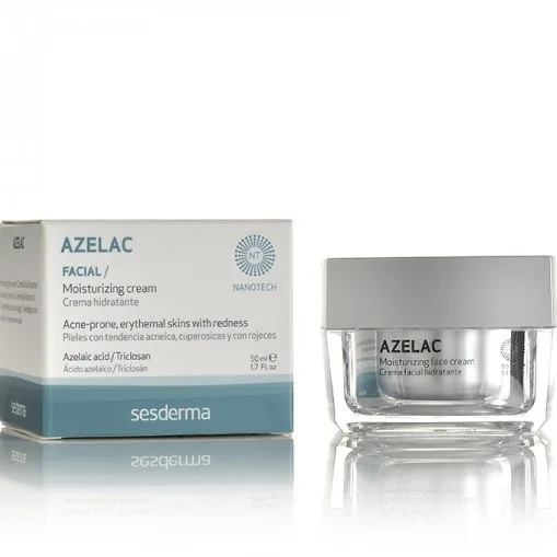 Sesderma Azelac Moisturizing Facial Cream - Зволожуючий крем для обличчя