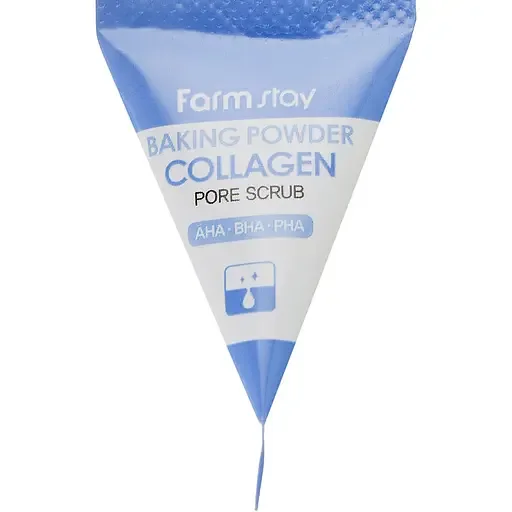 Скраб для обличчя FarmStay Collagen Baking Powder Pore Scrub 25 шт. х 7 мл
