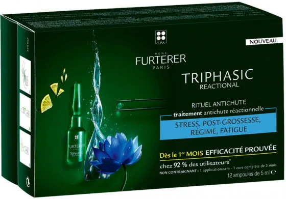 Rene Furterer Triphasic Sudden - Система від випадіння волосся Тріфазік