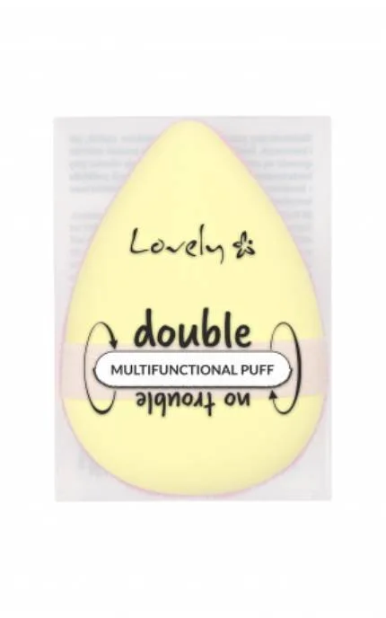 Спонж для макіяжу Lovely Double No Trouble багатофункціональний 1 шт