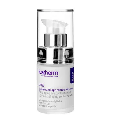 Антивіковий крем для чутливої шкіри навколо очей Ivatherm UNA Anti-Aging Eye Contour Cream