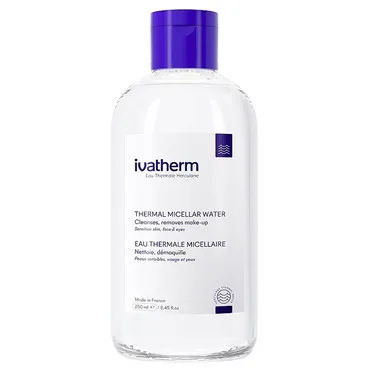 Міцелярний лосьйон для чутливої шкіри Ivatherm Micellar Lotion Cleanses&Removes Make-up