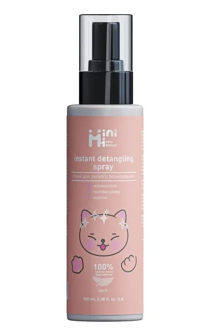 Спрей для легкого розчісування волосся MiniMi Kids Beauty Instant Detangling Spray 100 мл