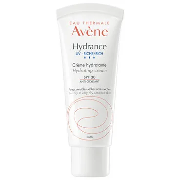 Насичений зволожуючий крем із захистом від сонця SPF 30Avеne Hydrance UV Riche Cream Hydrating SPF 30