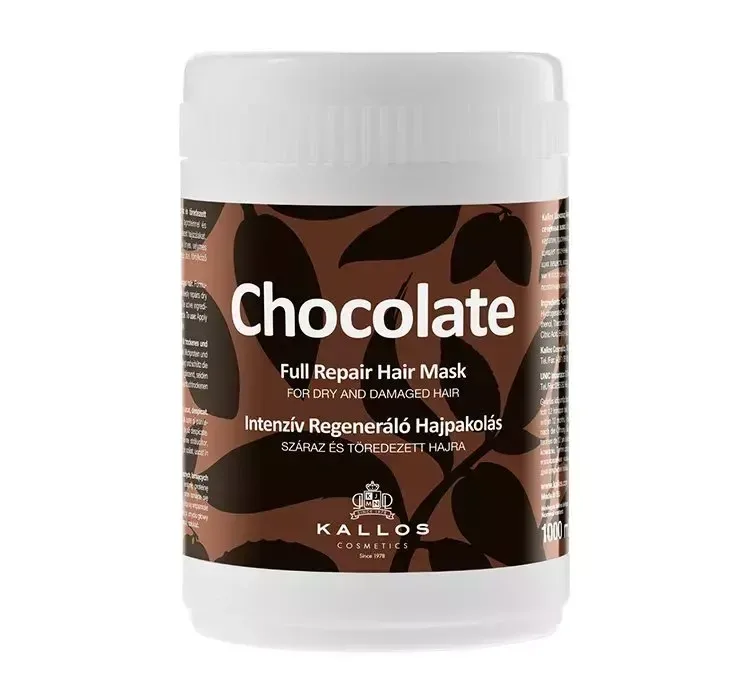 KALLOS KJMN ШОКОЛАДНА МАСКА CHOCOLATE 1000 мл
