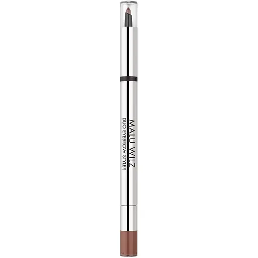 Олівець та пудра для брів 2 в 1 Malu Wilz Duo Eyebrow Styler Mid-Brown тон 5, 0.8 г